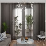 Negret - Dar Dikey Tül Perde - Görsel 3