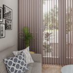 Palmar - Dar Dikey Tül Perde - Görsel 5