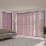 Pembe Blackout Kumaş Dikey Perde | Seraphina - Görsel 2