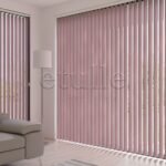Pembe Blackout Kumaş Dikey Perde | Seraphina - Görsel 4