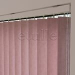 Pembe Blackout Kumaş Dikey Perde | Seraphina - Görsel 5