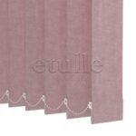 Pembe Blackout Kumaş Dikey Perde | Seraphina - Görsel 7