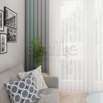 Pimlico - Düz Dikey Tül Perde - Görsel 6