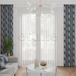 Piru Cudi - Baskılı Dikey Tül Perde - Görsel 3