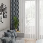 Piru Cudi - Baskılı Dikey Tül Perde - Görsel 5