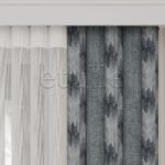 Piru Cudi - Baskılı Dikey Tül Perde - Görsel 6