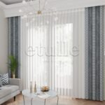 Piru King - Baskılı Dikey Tül Perde - Görsel 2