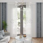 Piru King - Baskılı Dikey Tül Perde - Görsel 4