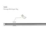 Portraylı Alüminyum Ray - Görsel 2