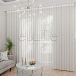 Rocas - Jakarlı Dikey Tül Perde - Görsel 2