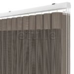 Roda dar dikey tül perde, modern ve sade çizgili dar tül perde modeli