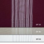 Santiago - Çizgili Dikey Tül Perde - Görsel 12