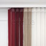 Santiago - Çizgili Dikey Tül Perde - Görsel 6