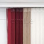 Santiago - Çizgili Dikey Tül Perde - Görsel 7