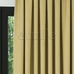 Sarı Modern Balık Sırtı Desenli Fon Perde | Cirrus