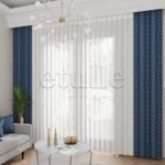 Sea King - Baskılı Dikey Tül Perde - Görsel 2