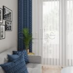 Sea King - Baskılı Dikey Tül Perde - Görsel 5