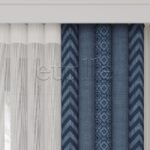 Sea King - Baskılı Dikey Tül Perde - Görsel 6