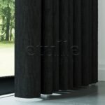 Siyah Mat Fitilli Kadife Fon Perde | Elvey - Görsel 4