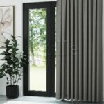 Taş Rengi Naturel Keten Fon Perde | Casual - Görsel 3