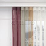 Tequila - Çizgili Dikey Tül Perde - Görsel 5