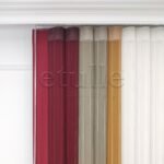 Tequila - Çizgili Dikey Tül Perde - Görsel 7