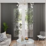 Trout - Dar Dikey Tül Perde - Görsel 4