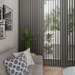 Trout - Dar Dikey Tül Perde - Görsel 5