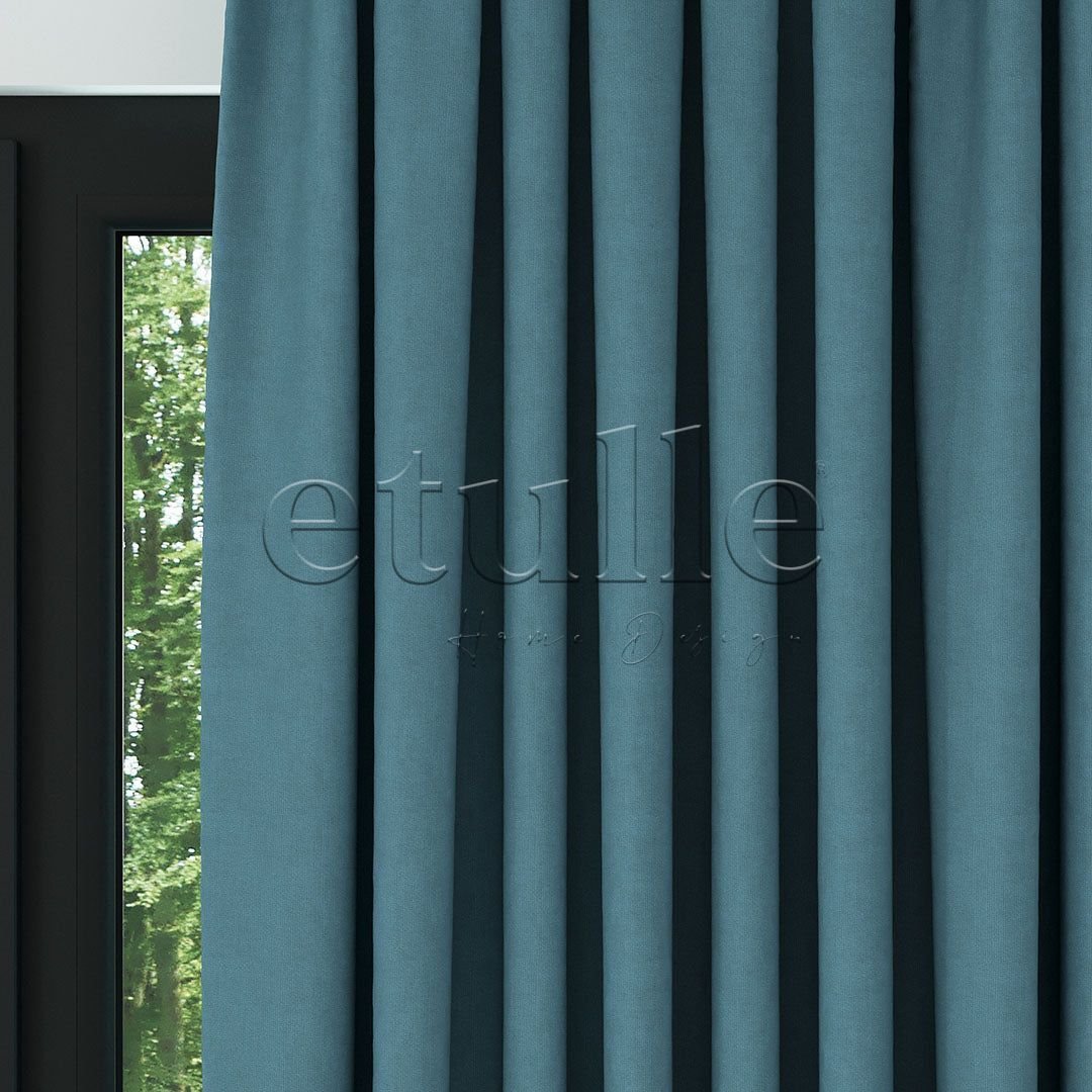 Turkuaz_Mat_Fitilli_Kadife_Fon_Perde_Elvey_1_8865503e-5599-4a91-bd89-9e302f238534 Turkuaz Mat Fitilli Kadife Fon Perde | Elvey - Görsel 1