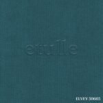 Turkuaz Mat Fitilli Kadife Fon Perde | Elvey - Görsel 6