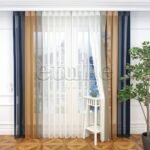 Valentina - Çizgili Dikey Tül Perde - Görsel 3