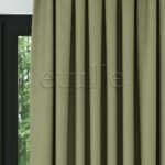 Yeşil Modern Balık Sırtı Desenli Fon Perde | Cirrus