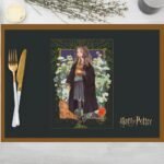 Harry Potter Hedwig ve Phoenix İllüstrasyonlu 4 lü Set (30x50) - Görsel 5