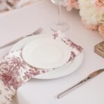 Saklı Bahçe Temalı Kırmızı Amerikan Servis Takımı - 4'lü Set (30x50 cm) - Görsel 4