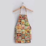 Junk Food Tasarımlı  Mutfak Önlüğü - AP106