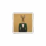 Mr. Rabbit Pleksi Tepsi - PT2103 - 25x25cm