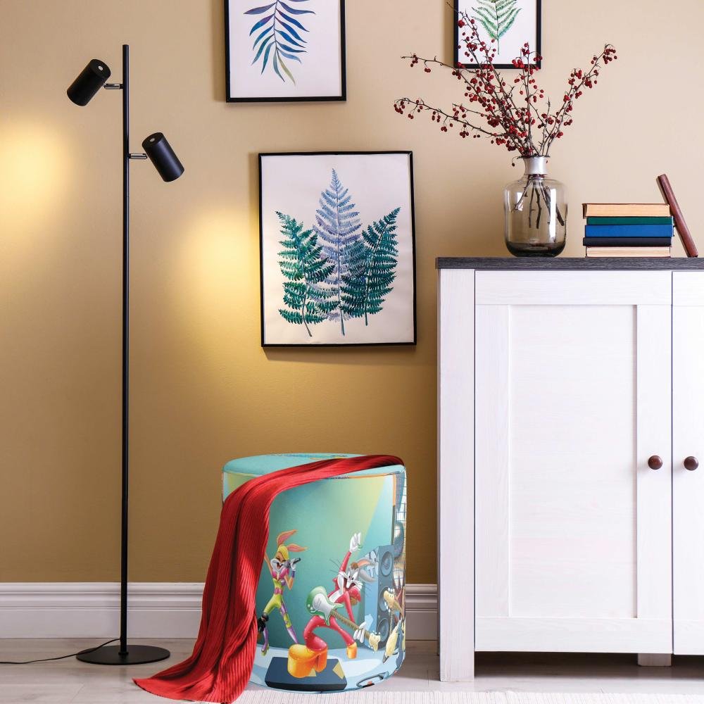 foto1_4e237133-6371-49de-ae5e-48c3ac9b2acd Looney Tunes Teams Singing Puf - Görsel 1