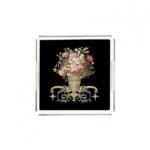 Figüratif Çiçek Pleksi Tepsi -PT2128 - 25x25cm - Görsel 2