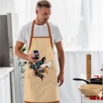 Figüratif At Tasarımlı Mutfak Önlüğü - AP114