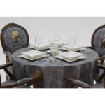 Teddy Yuvarlak Masa Örtüsü - Görsel 2