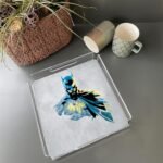 Grey Batman Pleksi Tepsi - 25X25CM - Görsel 4