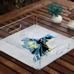 Grey Batman Pleksi Tepsi - 25X25CM - Görsel 5