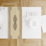 Red Tulip Runner 140x45CM - Görsel 2