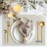 Hogwarts Büyücü Okulu Desenli 4’lü Amerikan Servis  30x50 cm