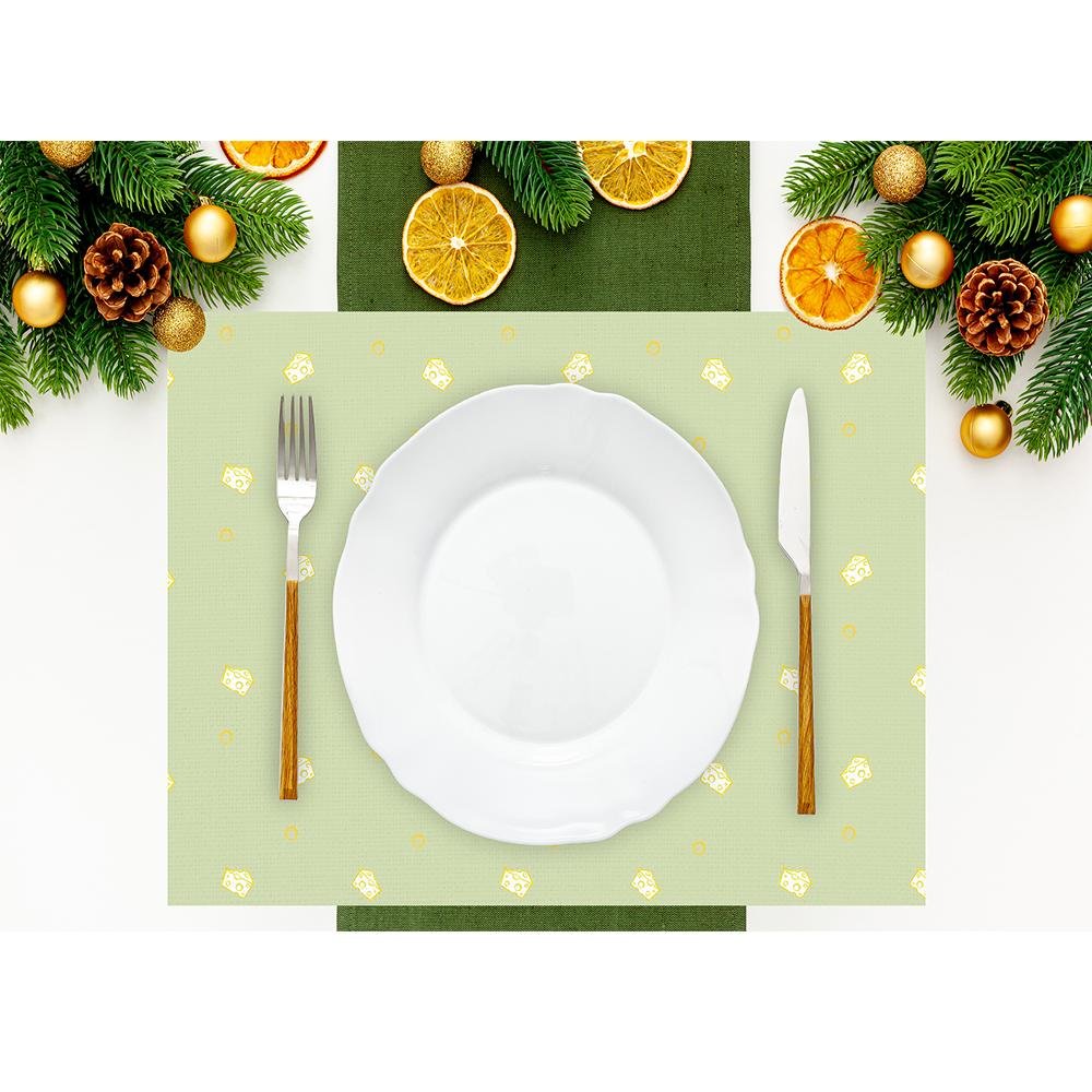 shutterstock-1864163401_e60db10a-5c4f-45a9-aab1-69894048aee4 Yeşil Tom & Jerry Kumaş Amerikan Servis 4'lü Set 35X50CM - Görsel 1