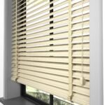 50 mm Hasır Bej Kumaş Jaluzi - Görsel 3