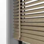 50 mm Hasır Kahverengi Kumaş Jaluzi - Görsel 7