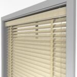 50 mm Hasır Bej Kumaş Jaluzi - Görsel 5