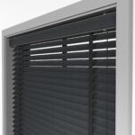 50 mm Hasır Siyah Kumaş Jaluzi - Görsel 6