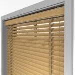 50 mm Hasır Sütlü Kahve Kumaş Jaluzi - Görsel 6